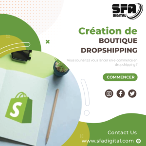 Création de site dropshipping Shopify