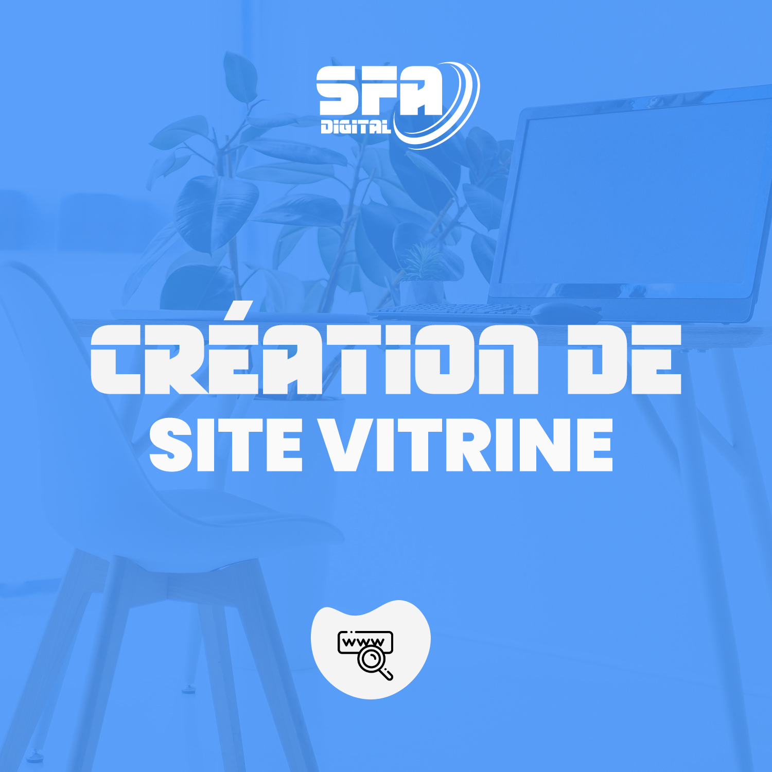 Création de site vitrine WordPress surmesure – Sfadigital